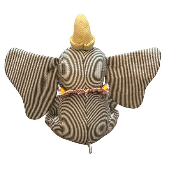 Disney Parks DUMBO Seersucker 15" Striped Collectible Plush Stuffed Animal - Picture 3 of 6
